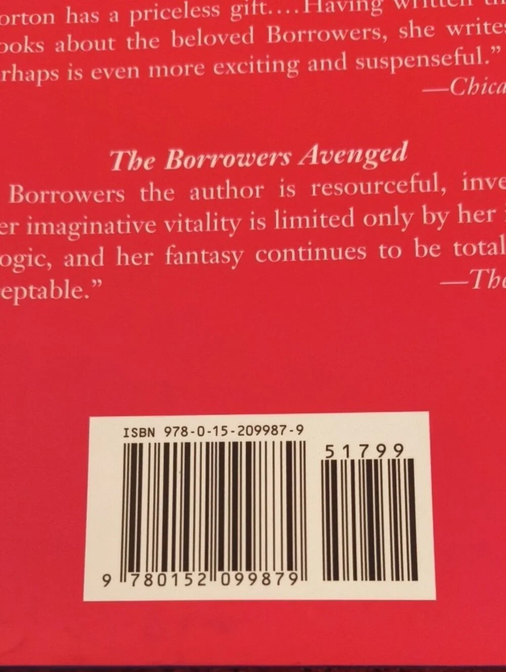 The Borrowers by Mary Norton Hardcover EUC